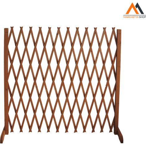 STECCATO ESTENSIBILE IN LEGNO cm. 140 x h.120 2 PZ