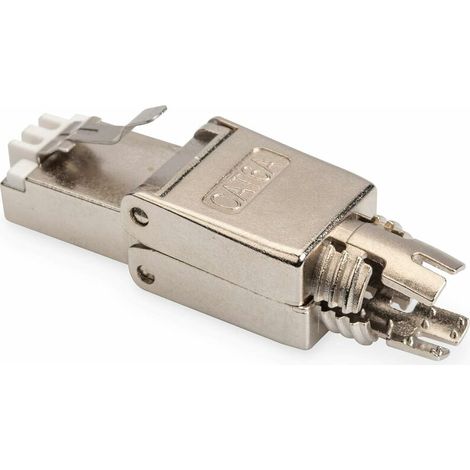connecteur de Terrain Cat6a Blindé à 360° - Connecteur RJ45 sans Outil - 10GBase-T 500 MHz - AWG 26/7 à 22/1