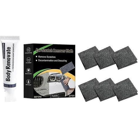 Kit anti-rayures pour peinture automobile. cire réparatrice pour rayures profondes et imperfections (1/5)