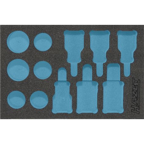 Garniture en mousse souple bimatière 163-245L HAZET (1/2)