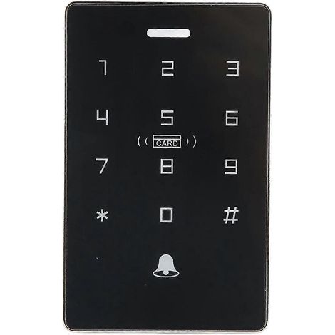 Contrôleur d'accès NFC, serrure de porte étanche, clavier, lecture de carte, mot de passe, identification par puce IC, double fréquence 125 kHz (1/5)