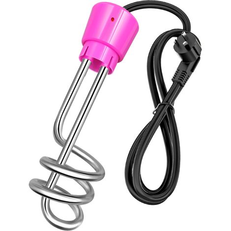 Calentador de agua de inmersión de 3000 W, tubo espiral, apagado automático a 70 °C, para recipientes grandes. (1/5)