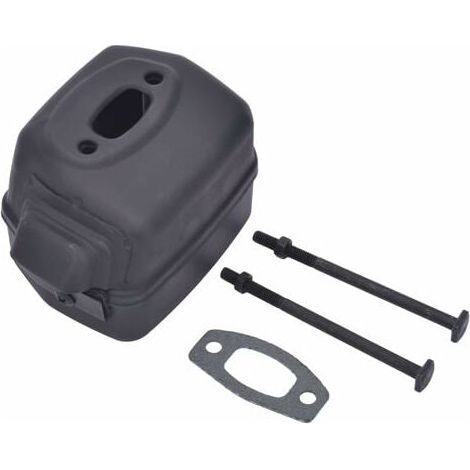 Exhaust silencer with screws and spacers for Husqvarna Husky 50 51 55 Chainsaw muffler screw spacer kit MUMU (1/4)