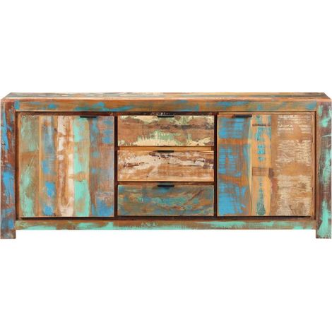 Maison Exclusive - Credenza 175x40x75 cm in Legno Massello di Recupero (1/5)