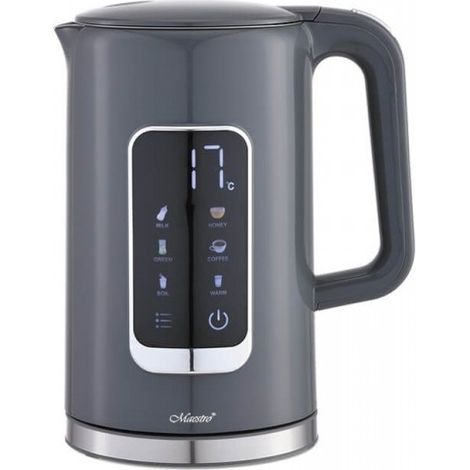 Maestro Feel MR-024 Bollitore elettrico nero e grigio (1/2)