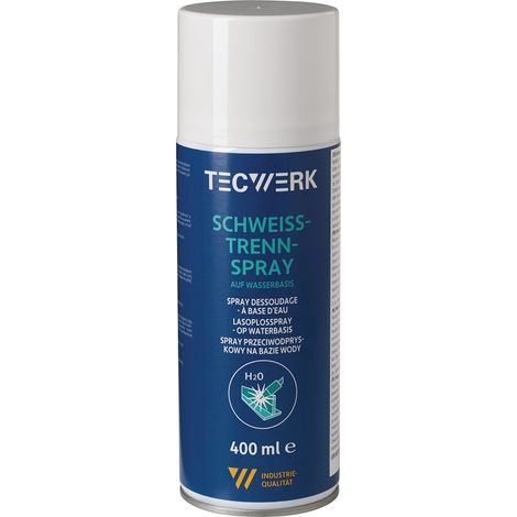 TECWERK Schweißtrennspray auf Wasserbasis 400ml Spraydose TECWERK