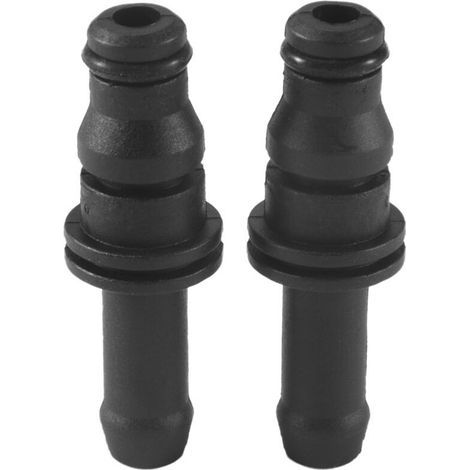 Ensemble de 2 raccords de tuyau de liquide de refroidissement pour vase d'expansion automobile Mercedes-Benz C230 (2002-2005) 0039970689 (1/3)