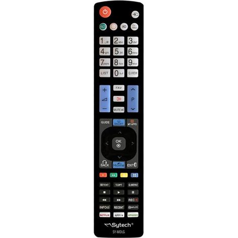 SYTECH mando universal tv lg , Mando universal TV LG. -Marca: Sytech. -Mando a distancia compatible con televisores LG.
-Uso inmediato sin necesidad de configuración. -Compatible c (1/2)