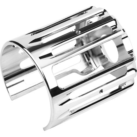 CNC-gefräster Ölfilterdeckel aus Aluminium für Motorräder, universelles Ölsieb für alle Motorradmodelle (1/5)
