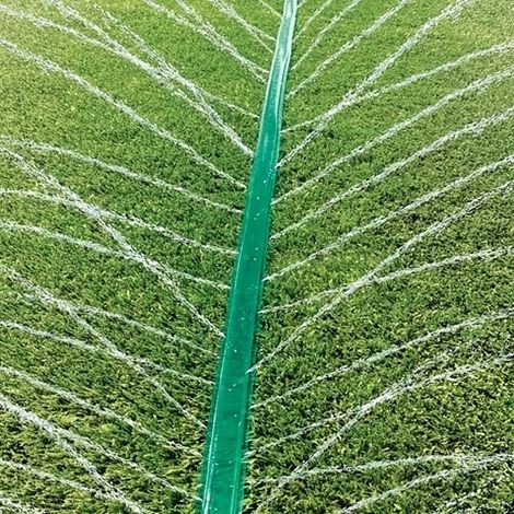 Tuyau d'arrosage automatique pour pelouses et jardins, permettant un arrosage par aspersion ou goutte à goutte - 15 mètres (1/5)