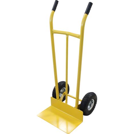 KORMAX carretilla almacen 3b r/neumatica , Carro de almacén 3 barras Kormax Ruedas neumáticas con rodamientos Llanta metálica Carretilla de dos manos 3 barras C (1/3)