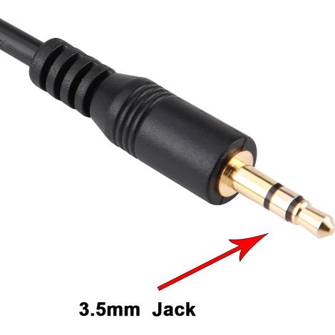 Adaptateur de câble auxiliaire audio de voiture pour Mazda 2, 3, 5 et 6 (2006-2013), interface CD jack 3,5 mm. (1/5)