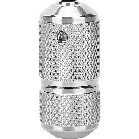 Manche de machine à tatouer autobloquant en acier inoxydable 22mm, poignée pour pistolet de tatouage, accessoire (1/5)