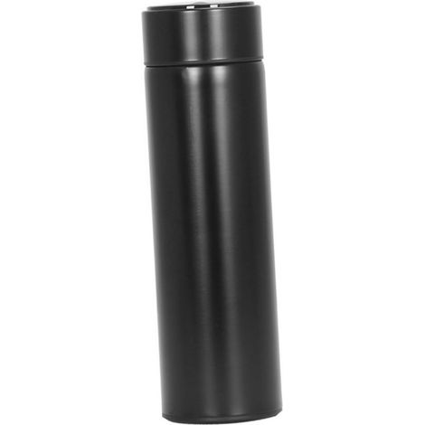 Thermos avec Affichage Digital de Température - Gourde Isotherme en 304 Stainless Steel, 500ml Noir, pour Voyage d'Affaires (1/5)