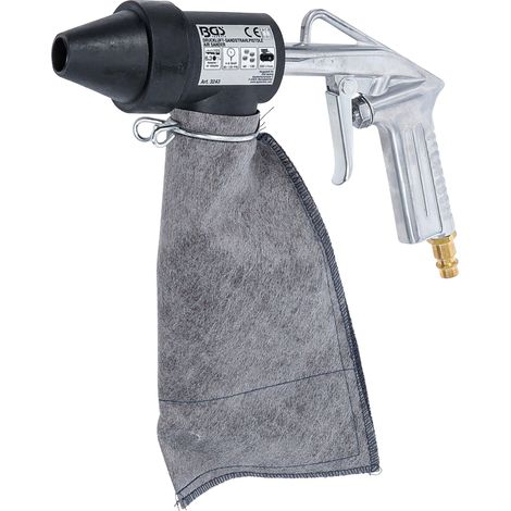 BGS  Pistola  de  chorro  de  arena  con  accesorios  -  3243 (1/4)