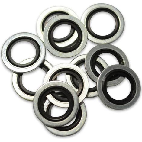 Bagues bs bonded seal, joint de bouchon de vidange de 16