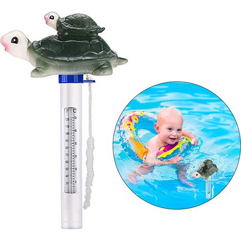 Turtle swimming pool thermometer, swimming pool bathtub, aquarium fish pool thermometer