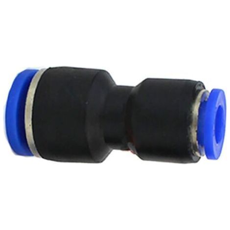 Lot de 2 raccords pneumatiques coudés, droits, type Y, type T, réduction de tube d'air pour connexion rapide de la tuyauterie à air, outils pneumatiques (réduction de 8 mm à 6 mm) (1/5)