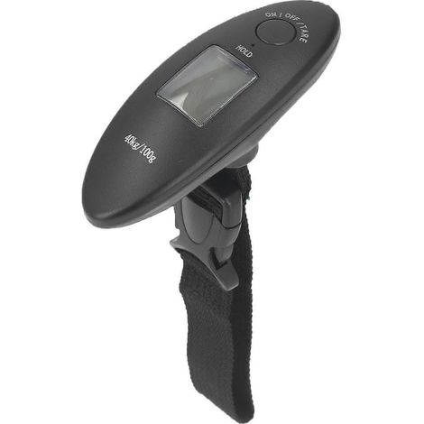 Digitale Reisegepäckwaage, wiederaufladbar, mit Hintergrundbeleuchtung und LCD-Display, Tragkraft: 40 kg (88 lb) (1/4)
