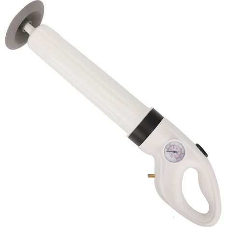Déboucheur de toilettes, déboucheur de canalisations, puissant déboucheur pneumatique manuel. Le nettoyeur de canalisations à air comprimé haute pression est très efficace et convient aux cuisines, sa (1/5)