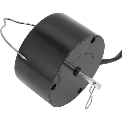 Moteur Mobile électrique, Moteur d'affichage Suspendu Plastique 3 Kg Roulement Tournant pour Carillons éoliens (Prise UE 220V)