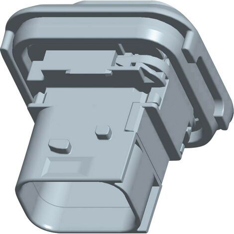 TE Connectivity Boîtier femelle pour platines série HDSCS, MCP Nbr total de pôles 8 1-1564416-1 1 pc(s) Y993621 (1/5)