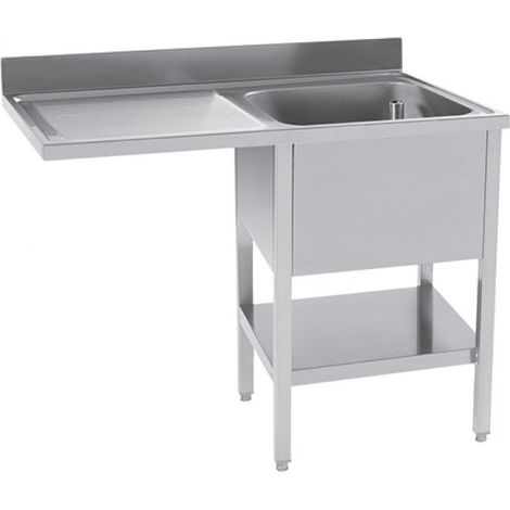 Table de pré-rinçage 120cm - Multinox