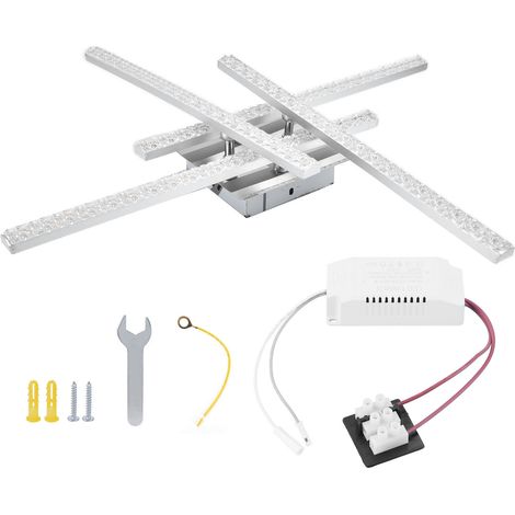 LED à 4 tubes lumineux lampe décorative moderne pour chambre (1/4)