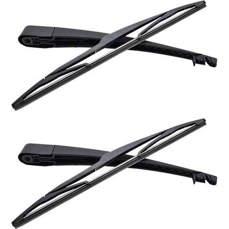 2x Heckscheibenwischerblatt und Wischerarm für 3 BK 3/5-Türer 2003-2009