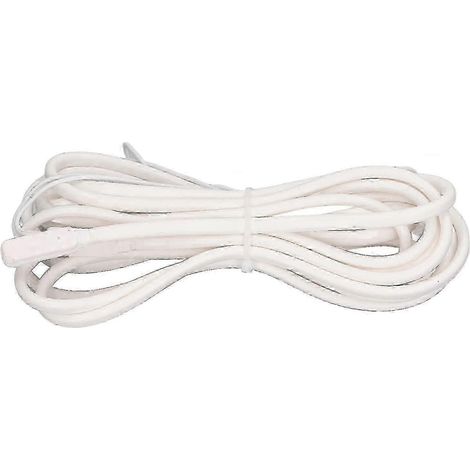 Câble chauffant en caoutchouc silicone de 5 mètres et 200 W, moulé par compression intégrée de 70 pouces, câble chauffant antigel, AC220V. (1/5)