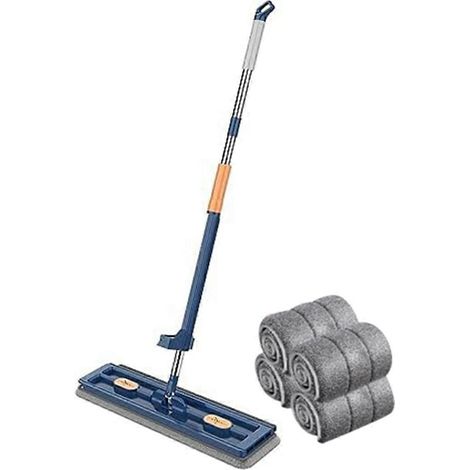 Balai à poussière de 42 cm pour le nettoyage de la maison, convient aux parquets, stratifiés et carrelages. (1/5)