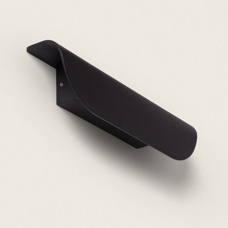 Aplique de Pared Exterior LED 12W Aluminio Agerato Negro