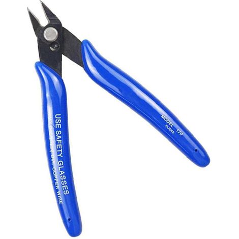 Pince diagonale coupante en acier à haute teneur en carbone avec poignées antidérapantes pour l'électronique de bijoux (1/5)