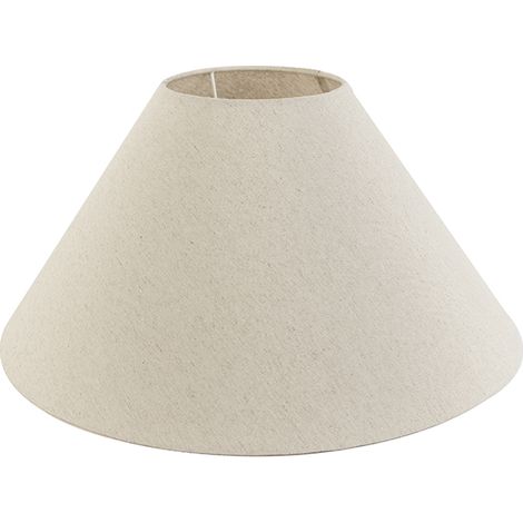 Fabric Lampshade Beige Round Angled 50/17.5/25 (1/3)