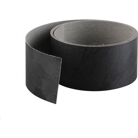 Centrale Brico – Chant de plan de travail mélaminé anthracite new mat 132 cm – Épaisseur 0.3 mm – Fixation thermocollante – Finition béton