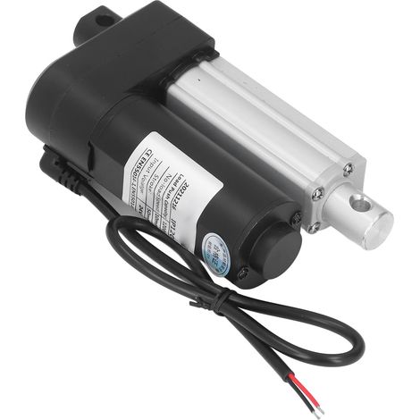 Actionneur linéaire électrique miniature CC, actionneur linéaire haute vitesse, 1200 N, alésage de 8 mm, type à tourillon, 50 mm/2 pouces. (1/5)