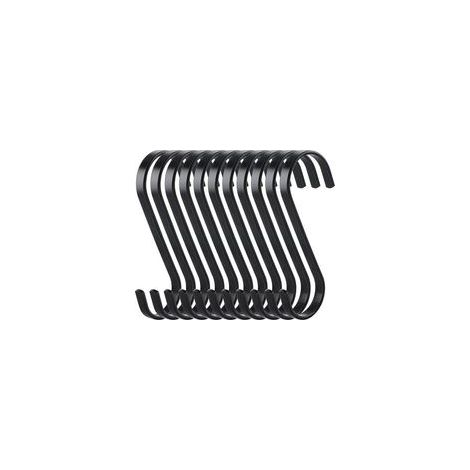 10pcs Crochets Plats en S de Suspension en Acier Inoxydable Crochet de Cuisine Robuste,Multifonctions Crochets pour de Cuisine ou à Viande Boucher Vêtements Plantes Outils de Jardinage,Noi (1/5)
