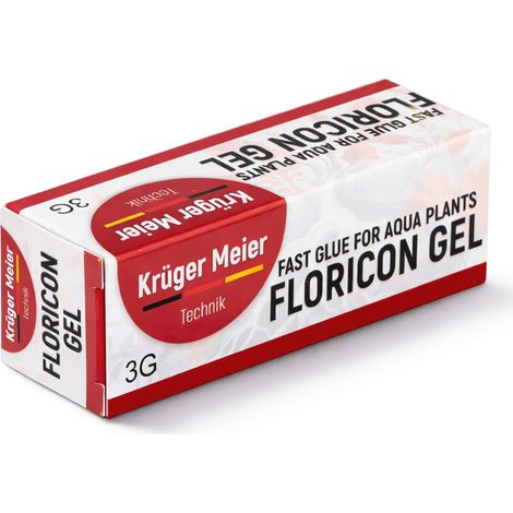Gel Floricon Kruger Meier 3g - colle pour plantes d'aquarium (1/5)