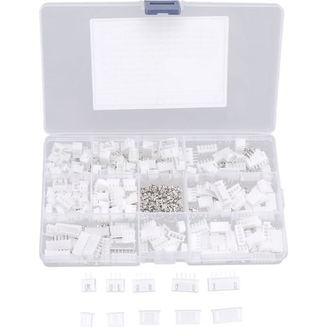 500-teiliges Brückendraht-Steckverbinder-Set mit 2,54-mm-Anschlussgehäuse und weiblichen Stiftleisten, DUBUNS