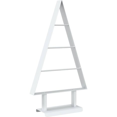 vidaXL Metal Christmas Tree with Triangle Stand KUOPIO 60 cm Steel