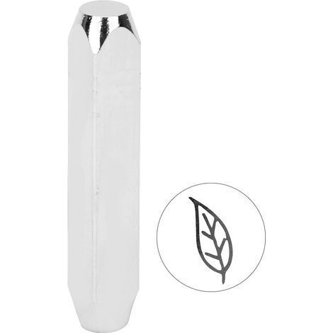 mm (1/4 Zoll) Stanzstempel aus Kohlenstoffstahl für Leder, Holz, Schmuck, Bastelarbeiten und Blattwerk (1/5)