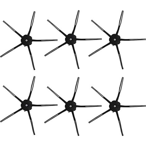 FOREHILL 6 Pièces de Rechange brosses latérales pour Roborock S7/ S7 MaxV/ S7 MaxV Ultra/ S7 Pro Ultra/ G10s Pro/ T7s Plus,Brosse latérale (1/5)
