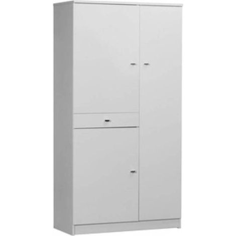 MOBILE 3 ANTE +1 CASSETTO 77X34X147 BIANCO LACC. 322TL