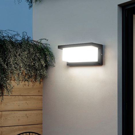 Ortviai Applique murale solaire avec capteur de mouvement, 60 LED, 200 lm, blanc 6000 K, étanche IP65, pour extérieur (1/4)