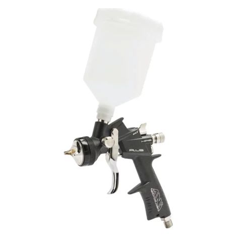 Pistolet de peinture godet supérieur 600ml buse 1,7mm (1/2)