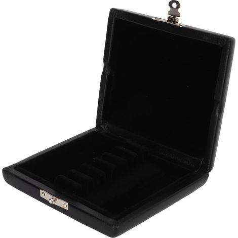 Rohretui-Halter, boîte de rangement élégante en cuir PU pour 6 tubes, accessoires pour hautboïstes (1/5)