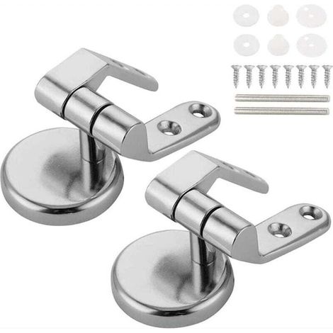 Cerniere di ricambio per sedile WC in lega di zinco per sedili WC in legno, resina e MDF