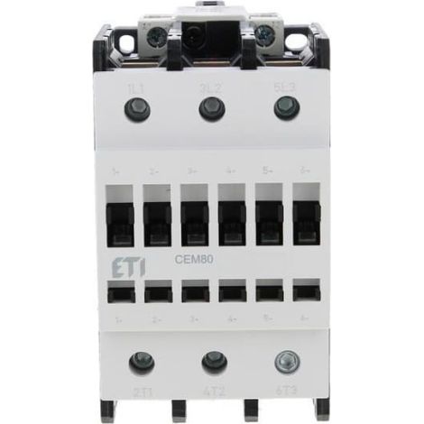 Contacteur de puissance 80 A triphasé 230 V CA 0Z 0R CEM80.00-230 V-50/60 Hz 004650103