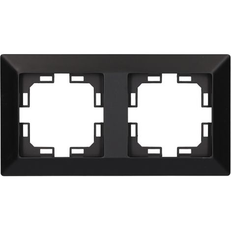 Embellecedor doble Gamma Negro