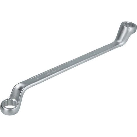 Clé mixte double coudée 17 x 19 mm